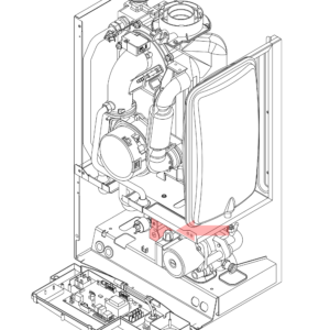 720301001 - MAIN - Main Eco - 28 System Eco - Gas Valve Kit SIT - 848mm
